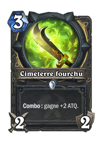 Cimeterre fourchu