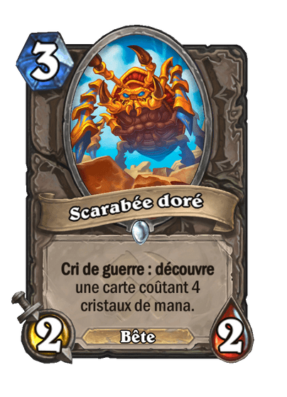 Scarabée doré