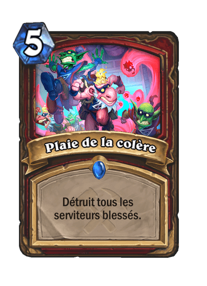 Plaie de la colère