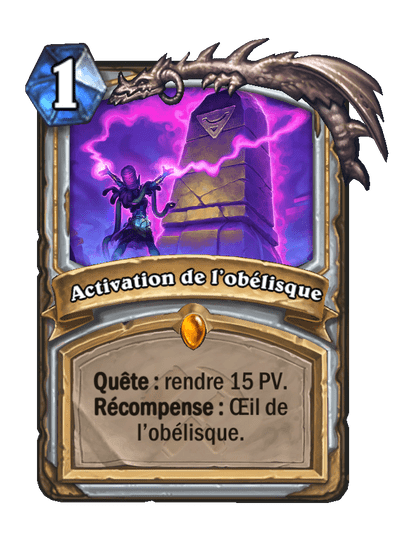 Activation de l’obélisque