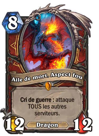 Aile de mort, Aspect fou