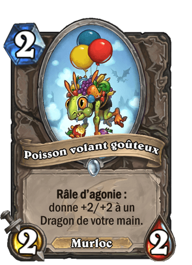 Poisson volant goûteux