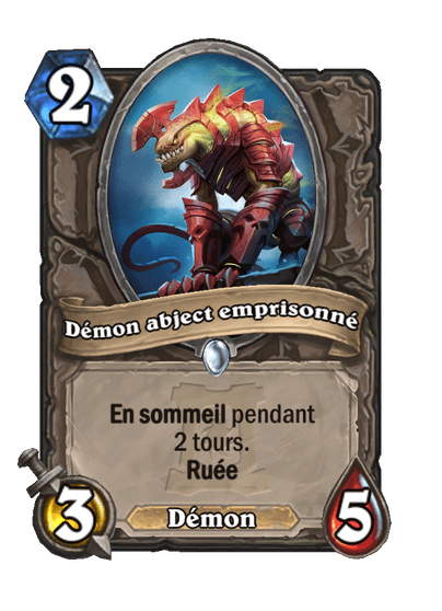 Démon abject emprisonné