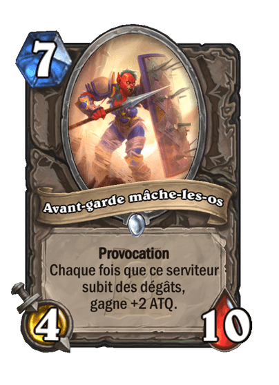 Avant-garde mâche-les-os