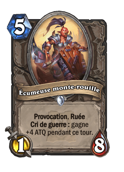 Écumeuse monte-rouille