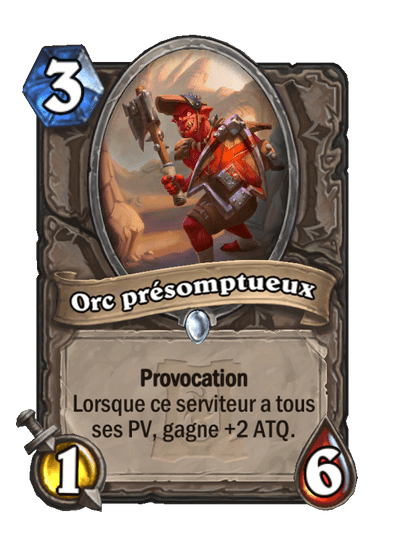 Orc présomptueux