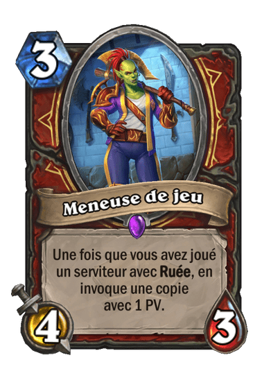 Meneuse de jeu