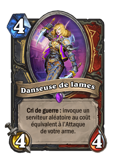 Danseuse de lames