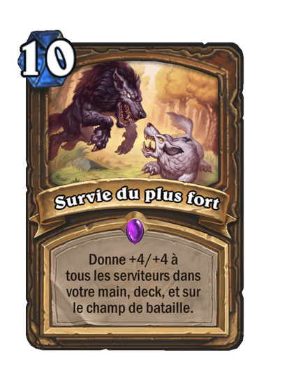 Survie du plus fort