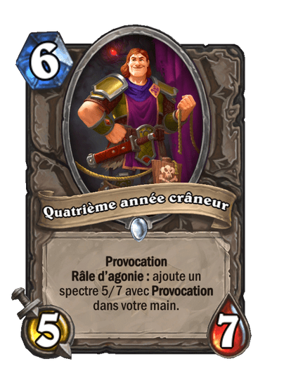Quatrième année crâneur