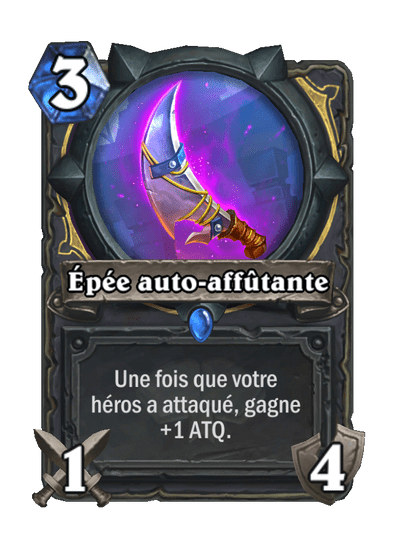 Épée auto-affûtante