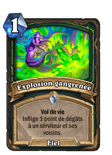 Explosion gangrenée