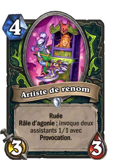Artiste de renom