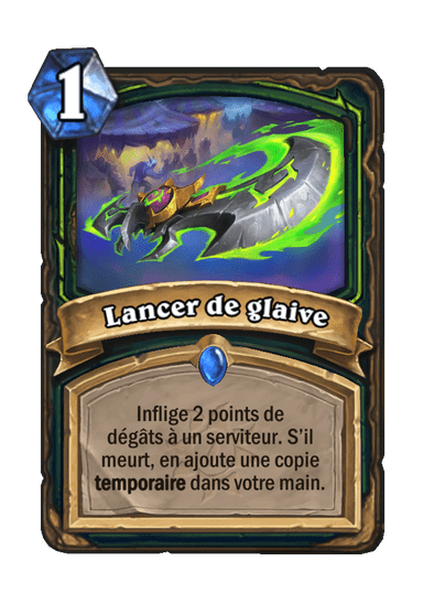 Lancer de glaive