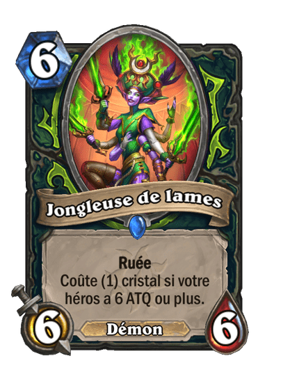 Jongleuse de lames