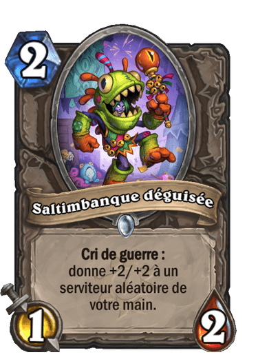 Saltimbanque déguisée