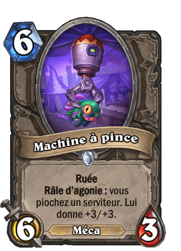 Machine à pince