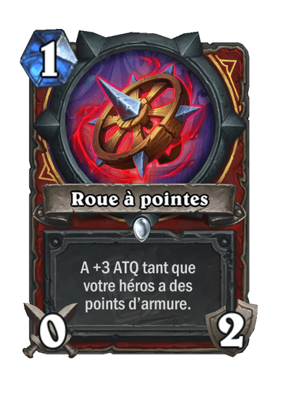 Roue à pointes