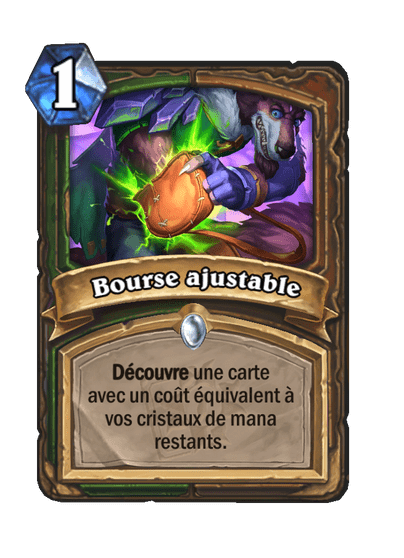 Bourse ajustable