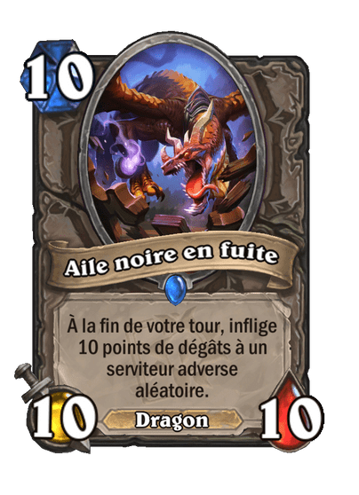 Aile noire en fuite
