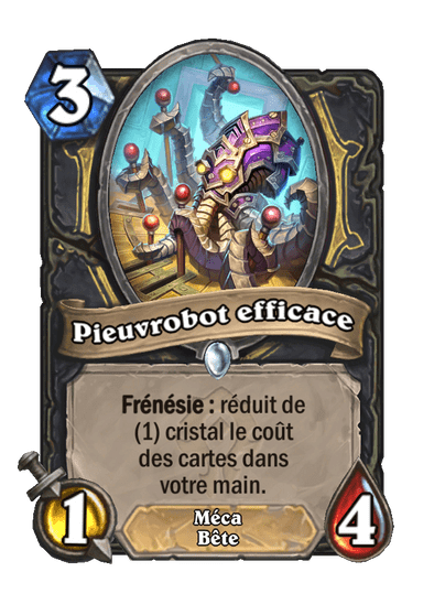 Pieuvrobot efficace