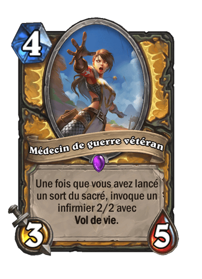 Médecin de guerre vétéran