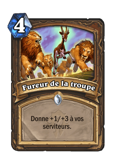 Fureur de la troupe