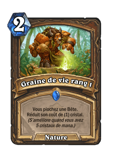 Graine de vie rang 1
