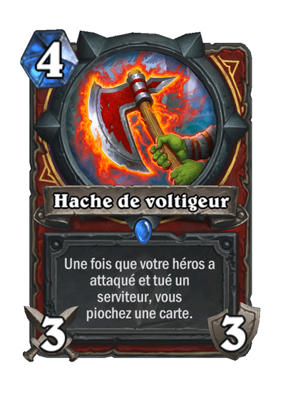 Hache de voltigeur