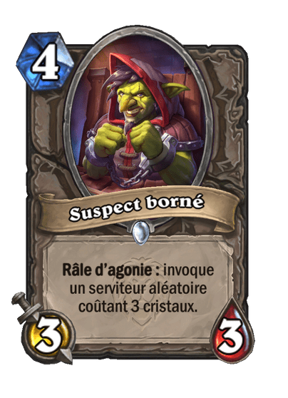 Suspect borné