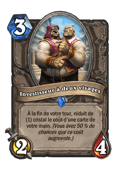 Investisseur à deux visages