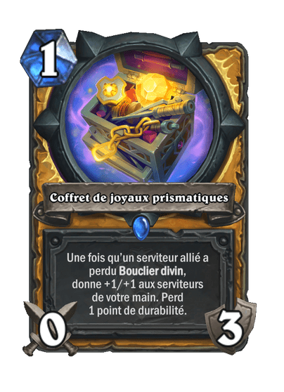 Coffret de joyaux prismatiques