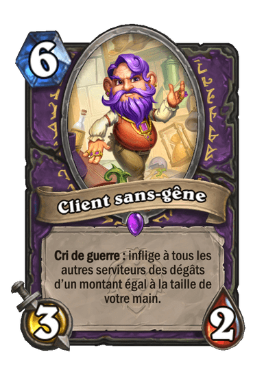 Client sans-gêne