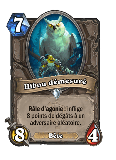 Hibou démesuré