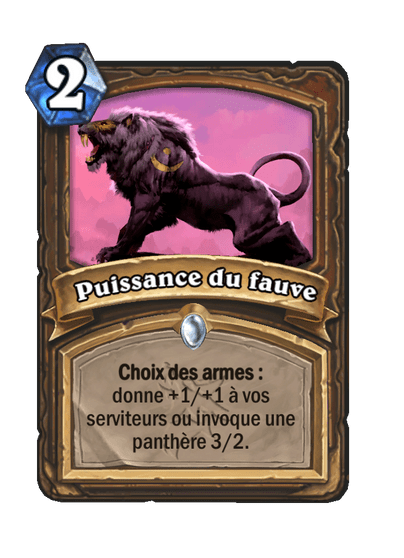 Puissance du fauve (Fondamental)