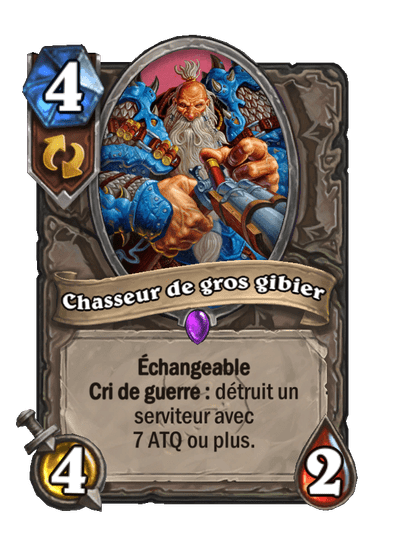 Chasseur de gros gibier (Fondamental)