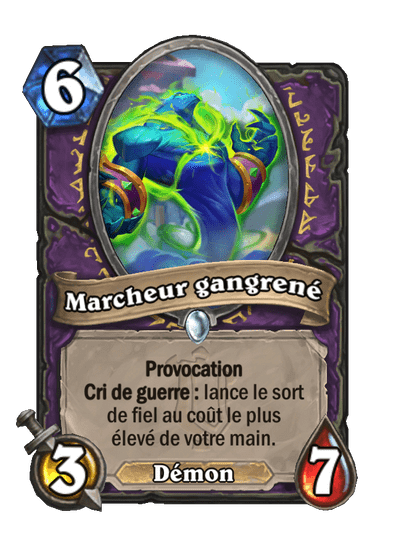Marcheur gangrené