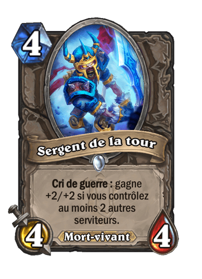 Sergent de la tour