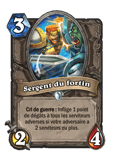 Sergent du fortin