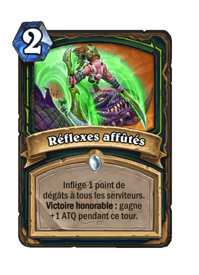 Réflexes affûtés