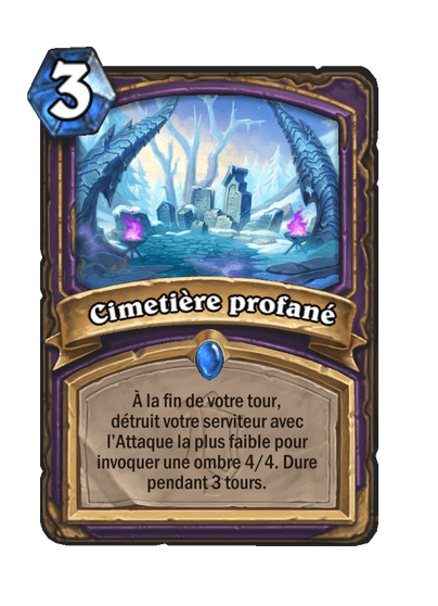 Cimetière profané