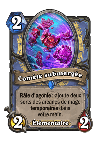 Comète submergée