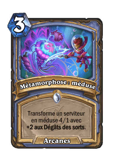 Métamorphose : méduse