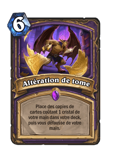 Altération de tome