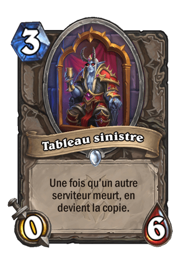 Tableau sinistre