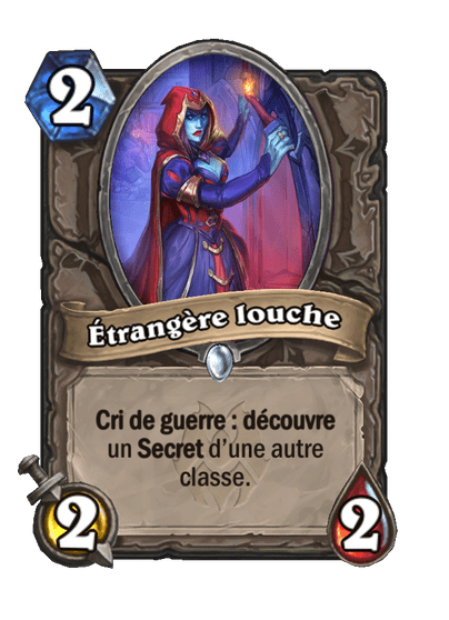 Étrangère louche