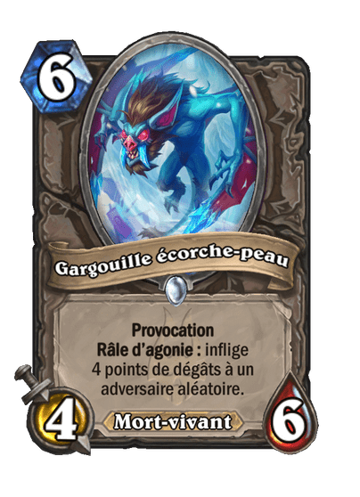 Gargouille écorche-peau