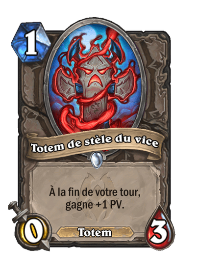 Totem de stèle du vice