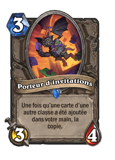 Porteur d’invitations