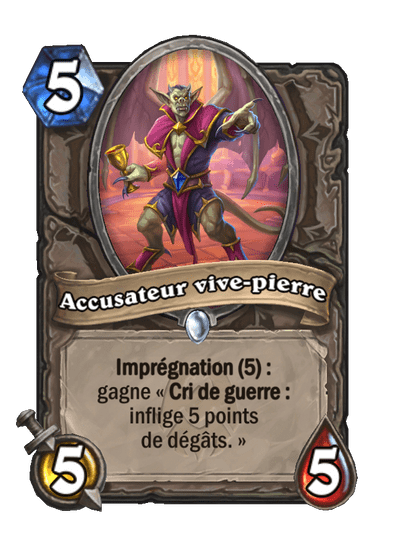 Accusateur vive-pierre